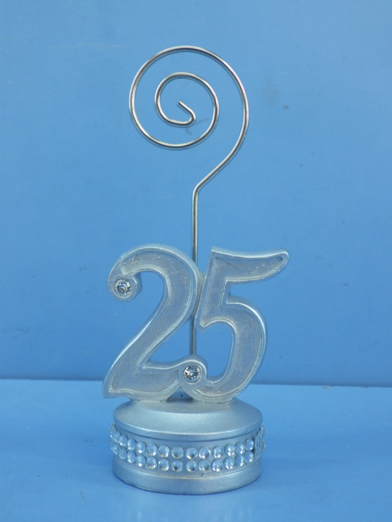 Metal anniversary cake topper 69712PCH