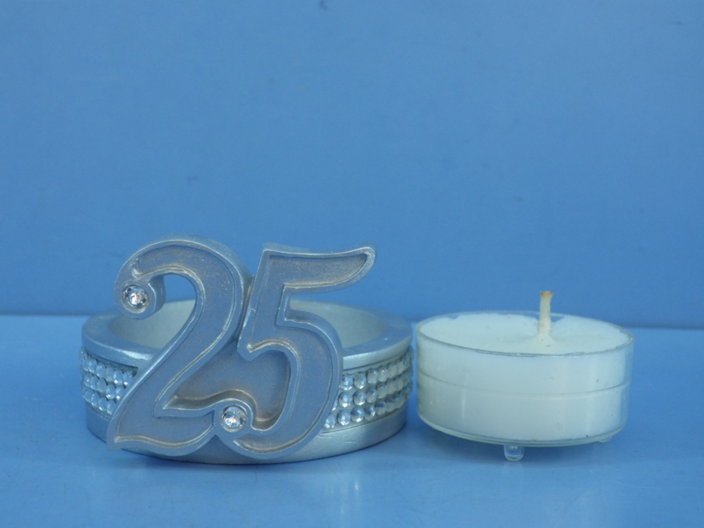 Metal anniversary cake topper 69712TL