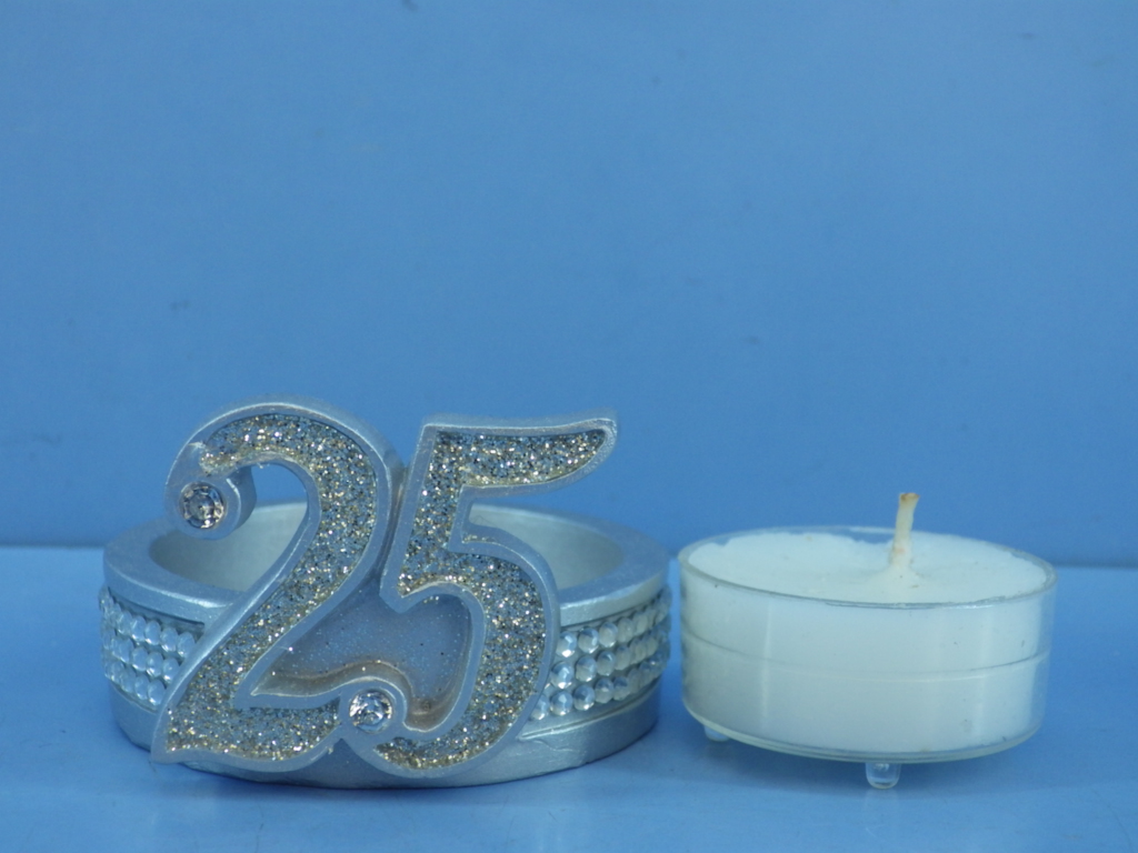 Metal anniversary cake topper 69713TL