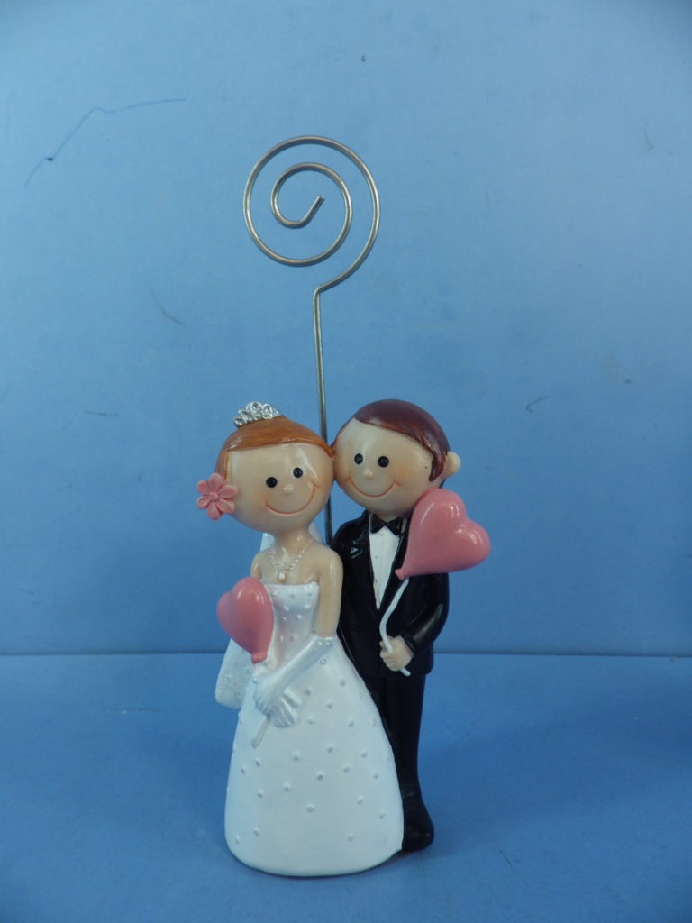Wedding couple card holder 69740B