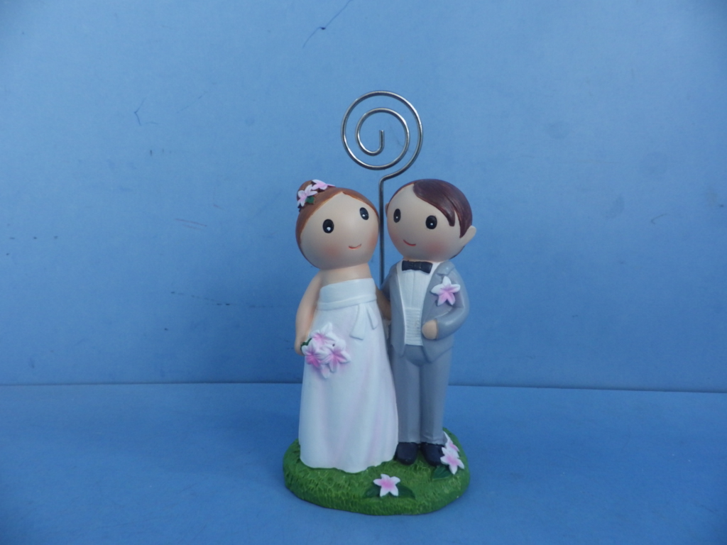Wedding couple card holder 69780A