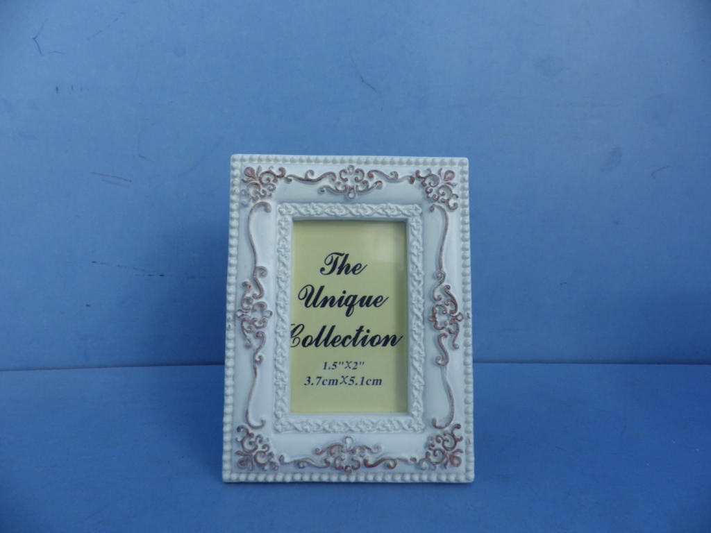 Decorative enamel photo frame 69783A