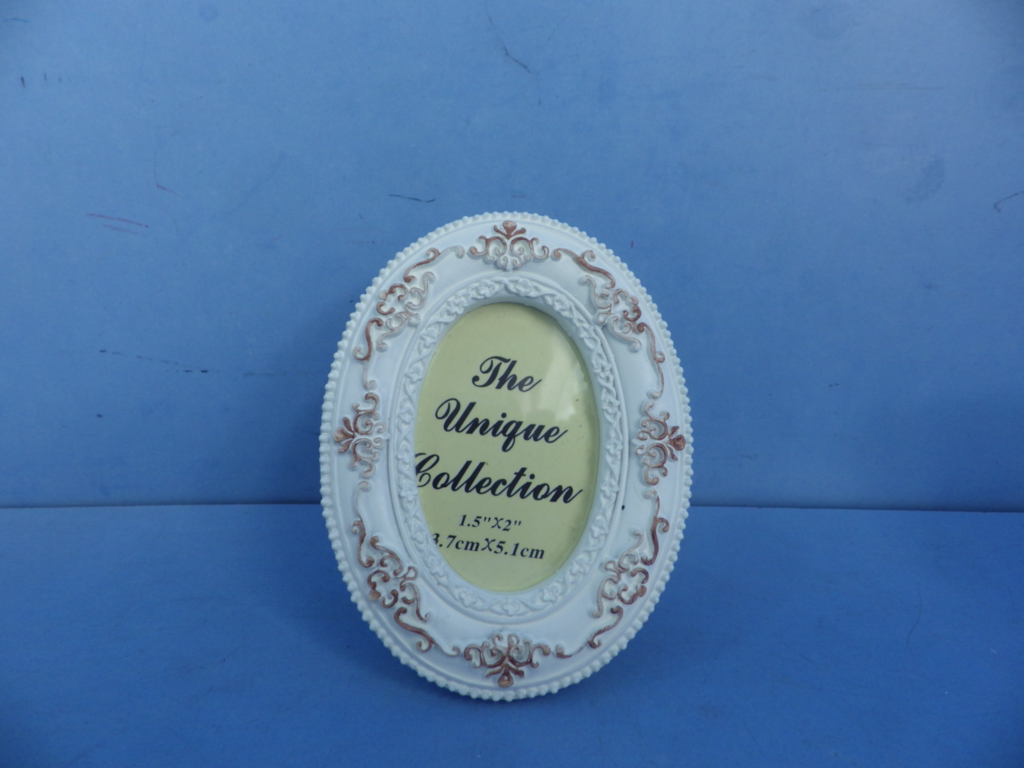 Decorative enamel photo frame 69783B