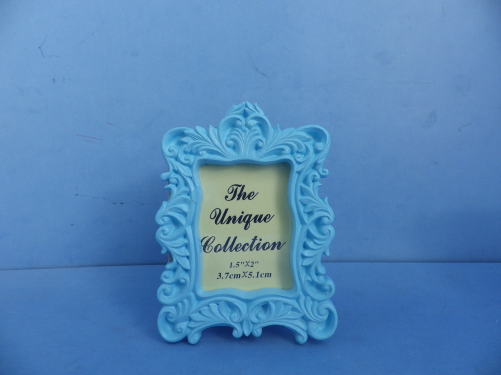 Decorative enamel photo frame 69784B