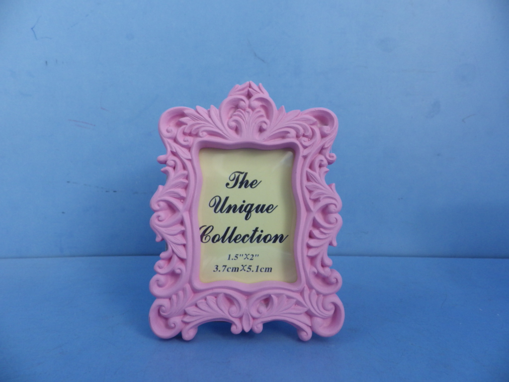 Decorative enamel photo frame 69784C