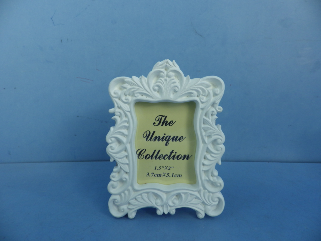 Decorative enamel photo frame 69784D